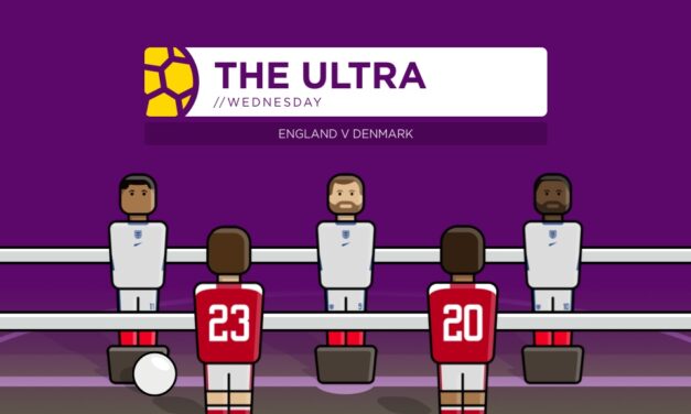 THE ULTRA Euro 2020 Weds: ENGLAND v DENMARK