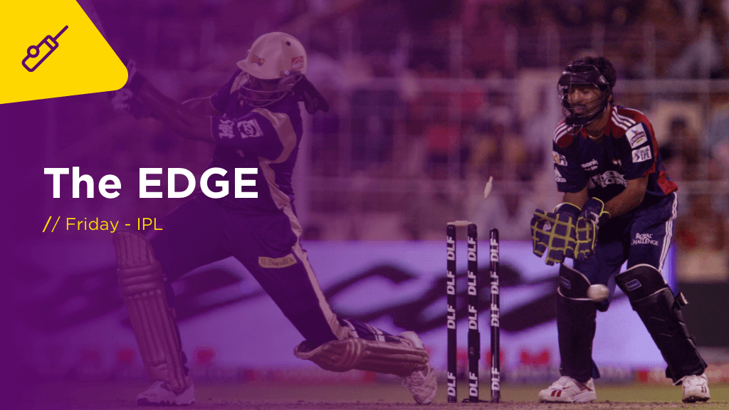 THE EDGE Fri: Rajasthan Royals v Royal Challengers Bangalore – Qualifier 2