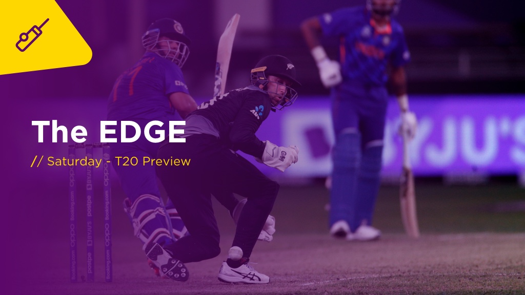 THE EDGE Sat: West Indies v England 4th T20