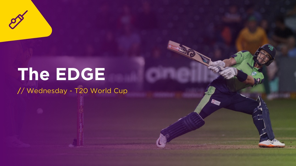 THE EDGE Weds: West Indies v Zimbabwe (T20 Cricket World Cup)