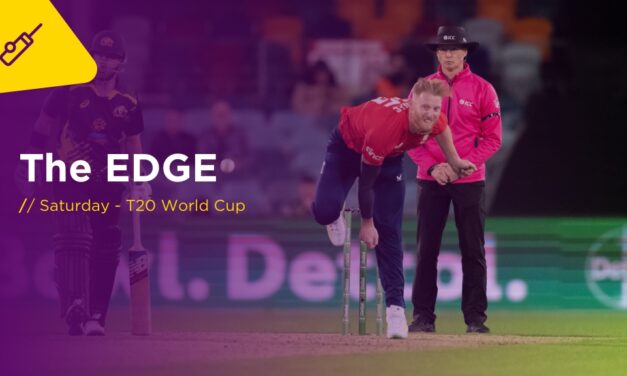 THE EDGE Sat: England v Sri Lanka (T20 Cricket World Cup)