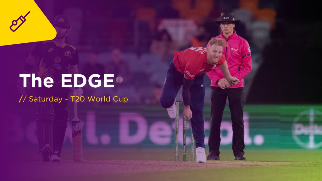THE EDGE Sat: England v Sri Lanka (T20 Cricket World Cup)