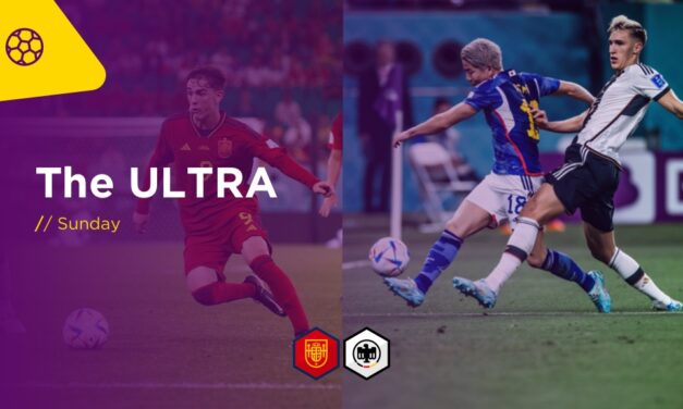 WORLD CUP ULTRA Sun: JAPAN v COSTA RICA, BELGIUM v MOROCCO, CROATIA v CANADA, SPAIN v GERMANY