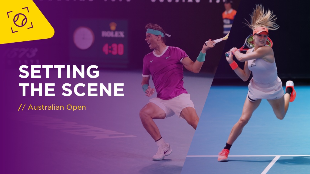SETTING THE SCENE: Australian Open Tennis